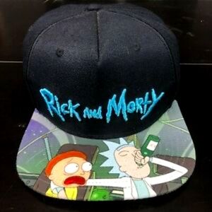 Rick & Morty Adult Swim Bioworld SnapBack Hat